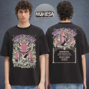 Babymetal Merch Intuit Dome Los Angeles World Tour 2025 2026 On November 1 2025 Fox Chapel Two Sided Unisex T-Shirt Babymetal Merch Intuit Dome Los Angeles World Tour 2025 2026 On November 1 2025 Fox Chapel Two Sided Unisex T-Shirt