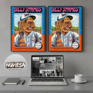 Billy Strings At The Orion Amphitheater In Huntsville AL On October 23-25 2025 Home Decor Poster Canvas