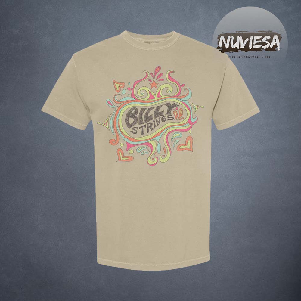 Billy Strings Merch Fall Tour 2025 Paisley Unisex T-Shirt Billy Strings Merch Fall Tour 2025 Paisley Unisex T-Shirt