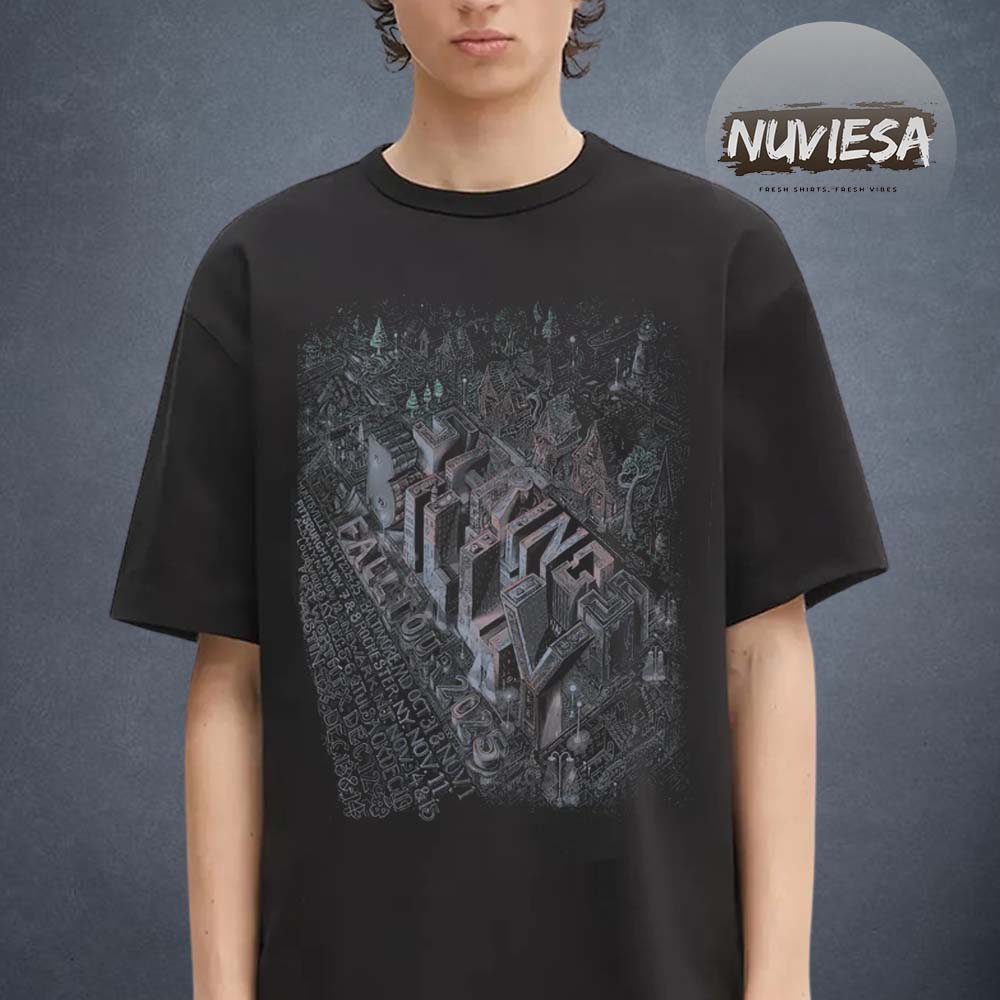 Billy Strings Merch Fall Tour 2025 Poster With Dates Unisex T-Shirt