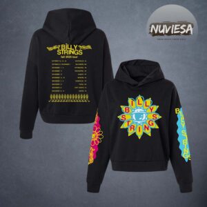 Billy Strings Merch Fall Tour 2025 Seeing Flower With Dates Hoodie Shirt Billy Strings Merch Fall Tour 2025 Seeing Flower With Dates Hoodie Shirt