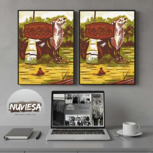 Billy Strings Night 1 At The Orion Amphitheater In Huntsville AL On October 23 2025 Home Decor Poster Canvas