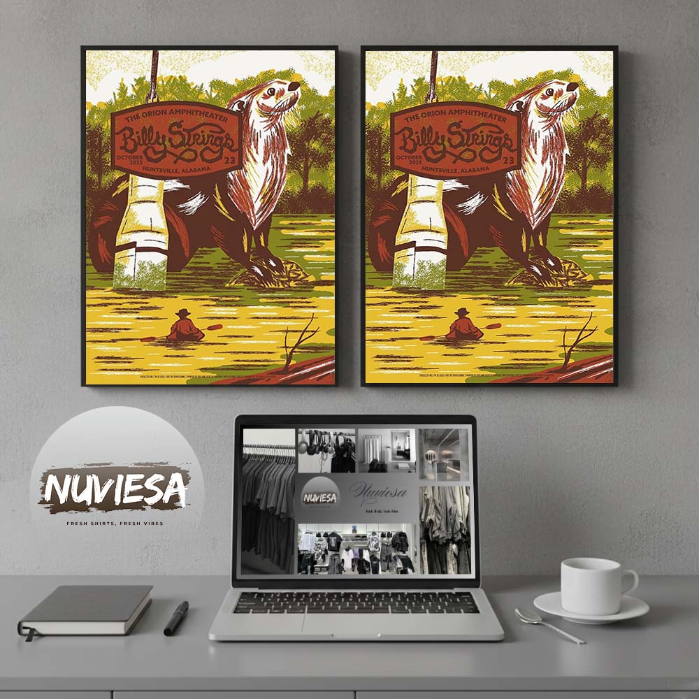 Billy Strings Night 1 At The Orion Amphitheater In Huntsville AL On October 23 2025 Home Decor Poster Canvas Billy Strings Night 1 At The Orion Amphitheater In Huntsville AL On October 23 2025 Home Decor Poster Canvas