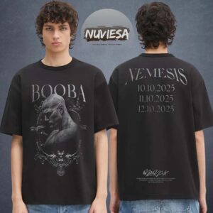 Booba Merch Nemesis Tour At Paris La Defense Arena Nemesis T-Shirt