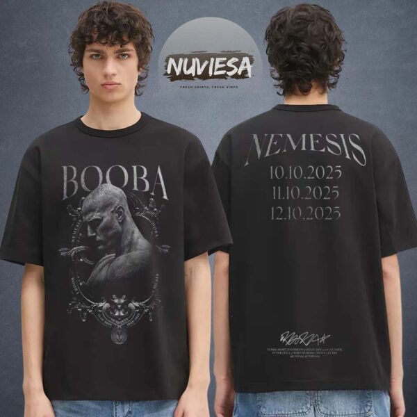 Booba Merch Nemesis Tour At Paris La Defense Arena Nemesis T-Shirt
