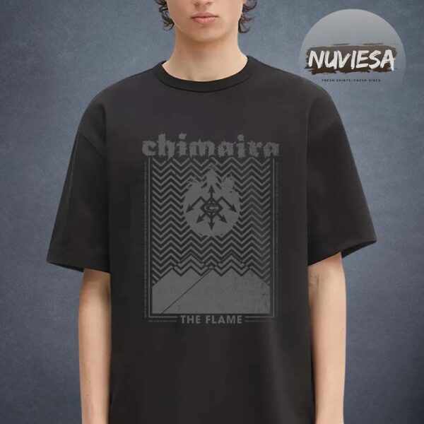 Chimaira Merch The Flame Black Lodge Variant Unisex T-Shirt