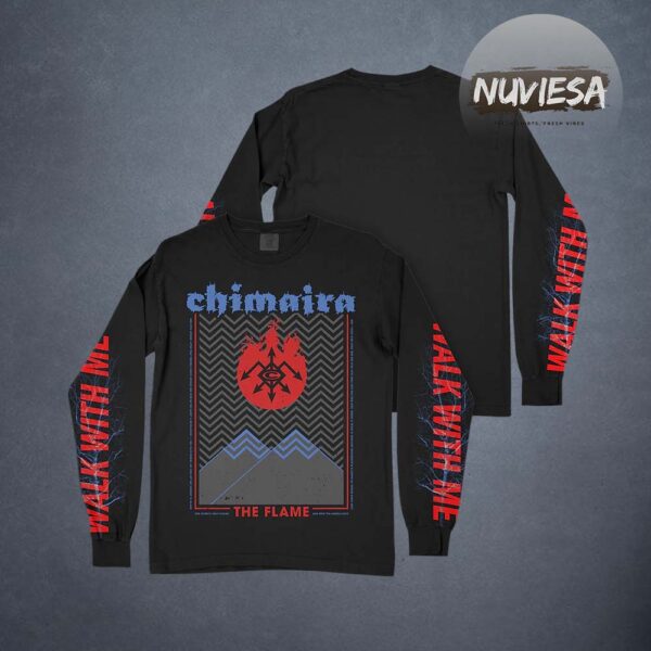 Chimaira Merch The Flame Long Sleeve Shirt