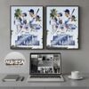 Dodgers World Series Merch Los Angeles Dodgers Advance To World Series MLB 2025 Home Decor Poster Canvas
