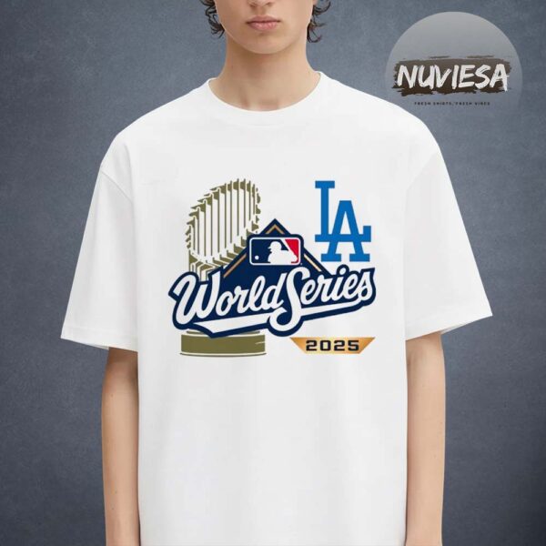 Dodgers World Series Merch Los Angeles Dodgers World Series 2025 Bound MLB Unisex T-Shirt