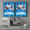 Dodgers World Series Merch Los Angeles Dodgers Advance To World Series MLB 2025 Home Decor Poster Canvas
