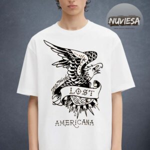 Ed Hardy x MGK Lost Americana Merch Collab Eagles Unisex T-Shirt