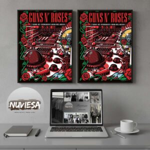 Guns N Roses Night 1 At Estadio Huracan In Buenos Aires Argentina On October 17 2025 Home Decor Poster Canvas