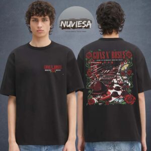 Guns N Roses Night 1 At Estadio Huracan In Buenos Aires Argentina On October 17 2025 Two Sided Unisex T-Shirt