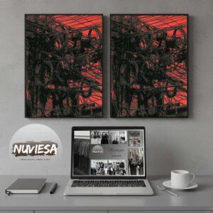 Joji New Album Pixelated Kisses Home Decor Poster Canvas
