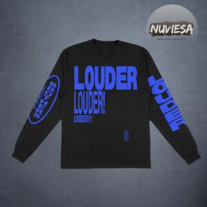 Jonas Brothers Merch Louder Collection Long Sleeve Shirt