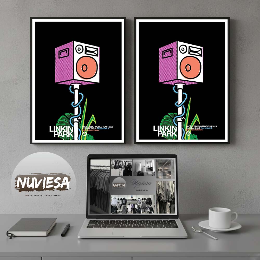 Linkin Park From Zero World Tour 2025 At Estadio Couto Pereira In Curitiba Brazil On  November 5 2025 Home Decor Poster Canvas Linkin Park From Zero World Tour 2025 At Estadio Couto Pereira In Curitiba Brazil On  November 5 2025 Home Decor Poster Canvas