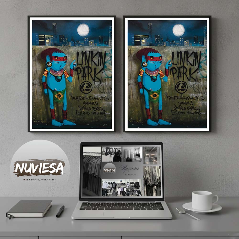 Linkin Park From Zero World Tour 2025 At Estadio Morum BIS In Sao Paulo Brazil On November 8 2025 Home Decor Poster Canvas Linkin Park From Zero World Tour 2025 At Estadio Morum BIS In Sao Paulo Brazil On November 8 2025 Home Decor Poster Canvas