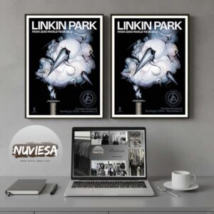 Linkin Park From Zero World Tour 2025 At Estadio Nacional In Santiago Chile On November 2 2025 Home Decor Poster Canvas Linkin Park From Zero World Tour 2025 At Estadio Nacional In Santiago Chile On November 2 2025 Home Decor Poster Canvas