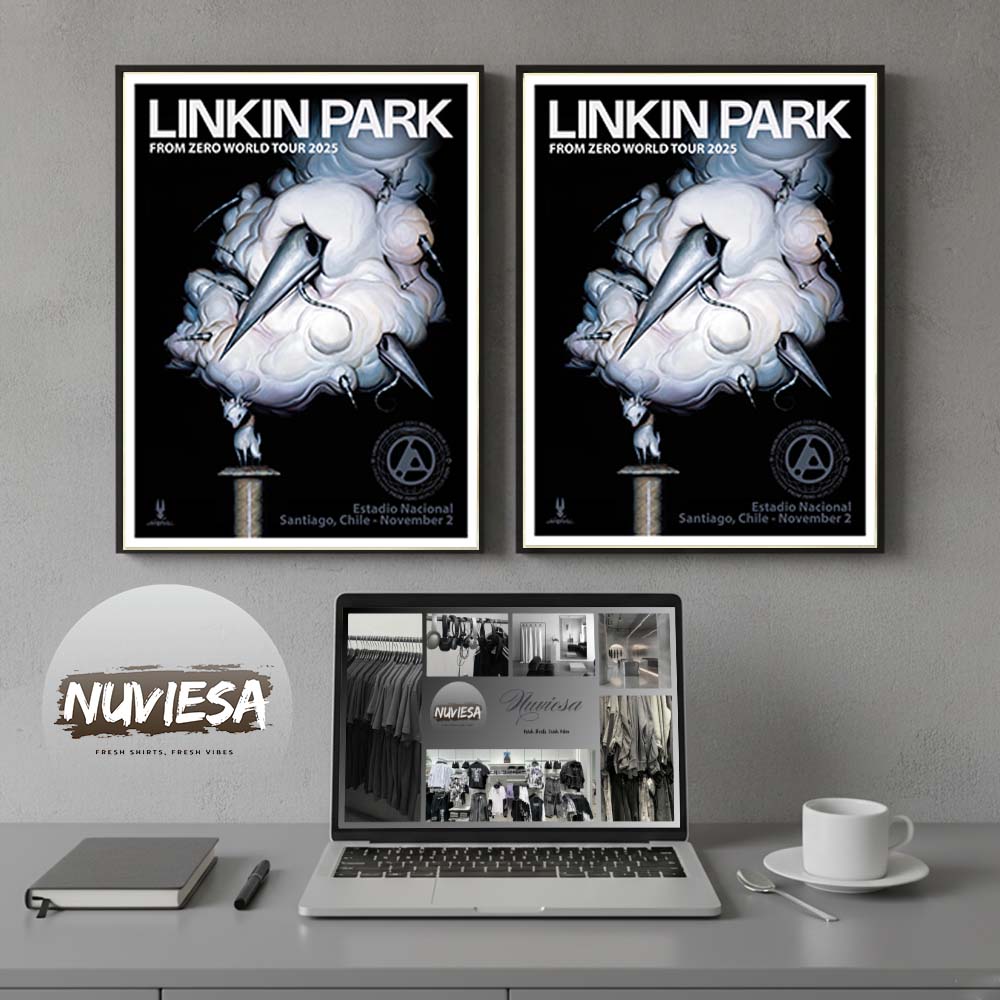 Linkin Park From Zero World Tour 2025 At Estadio Nacional In Santiago Chile On November 2 2025 Home Decor Poster Canvas Linkin Park From Zero World Tour 2025 At Estadio Nacional In Santiago Chile On November 2 2025 Home Decor Poster Canvas