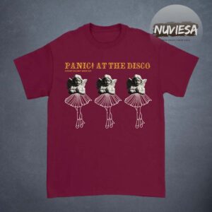 Panic! At The Disco Merch Maroon Ballerina Angel Unisex T-Shirt