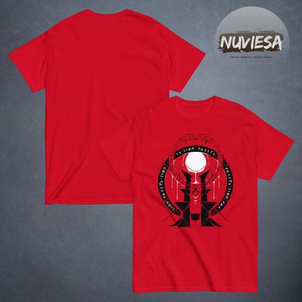 Phasmophobia Merch White Blood Moon Unisex T-Shirt