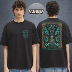 Queens Of The Stone Age Alive In The Catacombs Tour At Teatro Linco Giorgio Gaben In Milan IT On October 18 2025 Two Sided Unisex T-Shirt