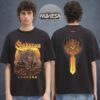 Sabaton Merch Vault Of Legends Blue Two Sided Unisex T-Shirt