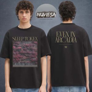 Sleep Token Merch Limited Edition Even In Arcadia Two Sided Unisex T-Shirt