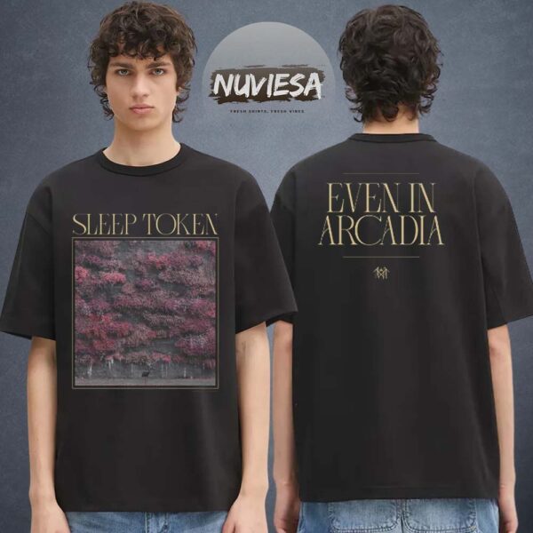 Sleep Token Merch Limited Edition Even In Arcadia Two Sided Unisex T-Shirt
