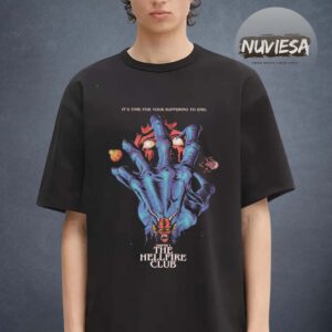 Stranger Things Season 4 x Butcher Billy The Hellfire Club Unisex T-Shirt