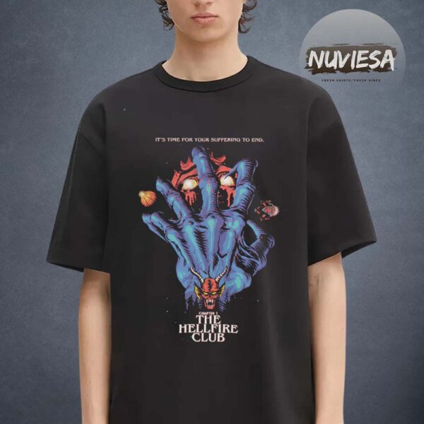 Stranger Things Season 4 x Butcher Billy The Hellfire Club Unisex T-Shirt