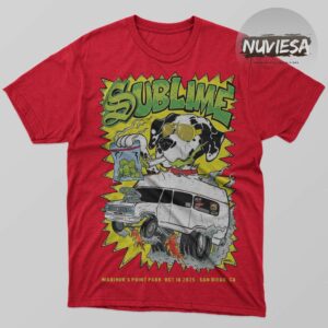 Sublime At Mariner’s Point Park In San Diego CA On October 18 2025 Unisex T-Shirt
