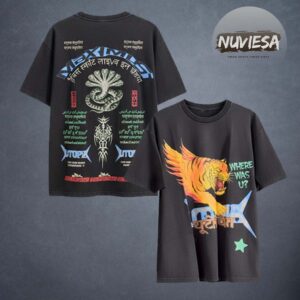Travis Scott Merch Circus Maximus New Delhi India 2025 Tour On October 18 2025 Event T-Shirt
